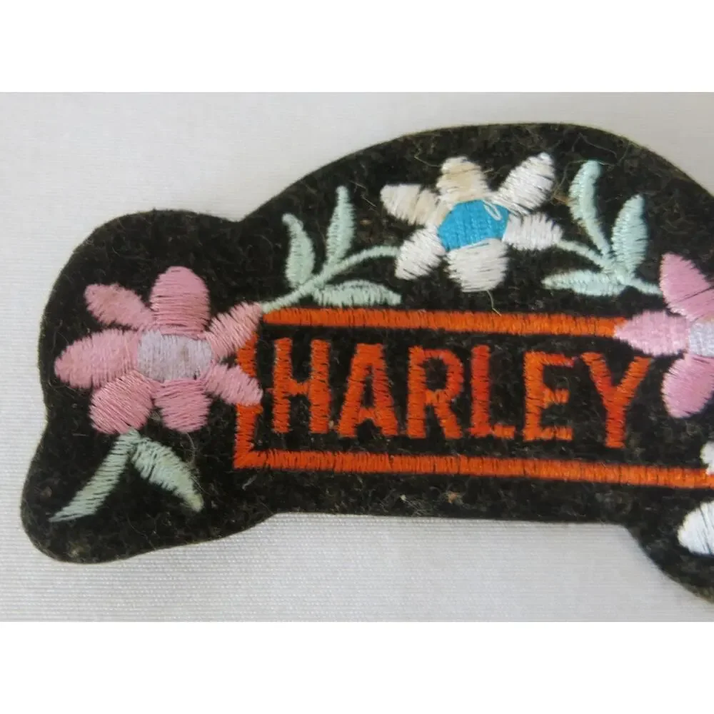 Vintage Harley Davidson Patch New 6.5
